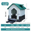 New Dog House Outdoor Waterproof Kennel All Seasons Indoor Dog House Outdoor Rainproof Sunscreen Medium and Large Dogs.