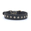 Soft Real Leather Cat Collar Non Breakaway Kitten Collar for Girl Boy Studded Leather Pet Collar for Puppy Small Cat Accessories