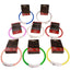 40/50/70cm Led Dog Collar USB Rechargeable Pet Dog Night Luminous Charge Collar Glowing Necklace Collar Safety Night Light
