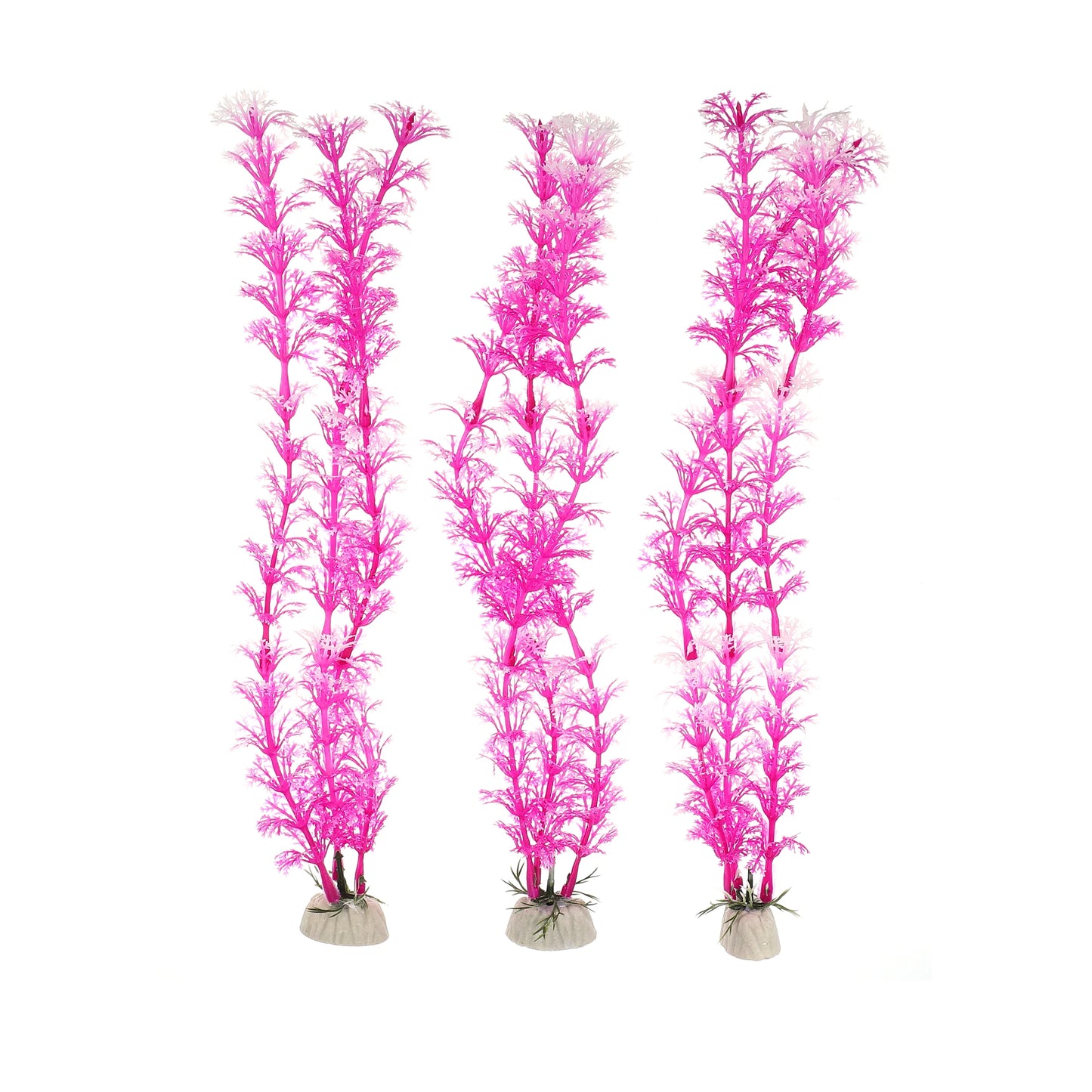 UXCELL 3/4/5/6/8/9 Pcs Artificial Aquarium Plants Grass Water Weeds Ornament Fish Tank Plant Flower Grass Decor Accessories
