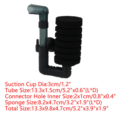 UXCELL Fish Tank Sponge Filters Water Inlet Pond Protection Air Pump Filtration Aquarium Filter Protector Cover Accessories