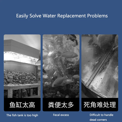 Aquarium Fish Tank Water Changer Air Pump Cleaning Tools Aquarium Gravel Cleaner Vacuum Siphon Pump with Filter Nozzle New