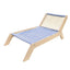 Pet Lounge Chair Portable Solid Cat Hammock Nest Beds Wooden Frame Swing Chair Multifunctional Kitten Raised Bed Cat Lounger