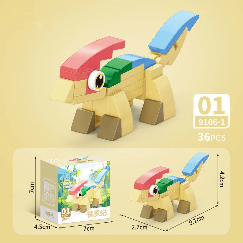 Insect World Animals Scorpion Mantis Ants Spider Birds Marine Animal Building Blocks Toys Desktop Ornaments Bricks Kids Gift