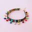 Personalized Pet Collar Colorized Polyester Kitten Necklace Lace Retro Ethnic Dog Accessories Bead Adjustable Puppy Products