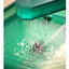 Aquarium turtle tank lazy person water-free breeding box with drying platform ecological turtle tank aquarium accessories 220V