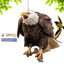 Farm Protector Bird Scarer Owl Scarecrow Scarer Pendant Garden Protector Pendant Waterproof With Bell Fake Bird Scarecrow Bird