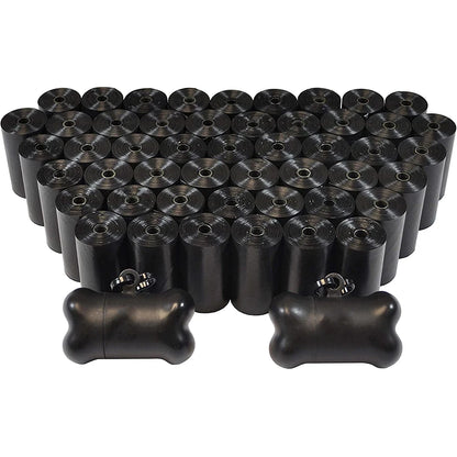120 Rolls Dog Poop Bag Biodegradable Pet Dog Poop Bag Zero Waste Dog Pooper Bags Paw Doggy Litter Poop Bag