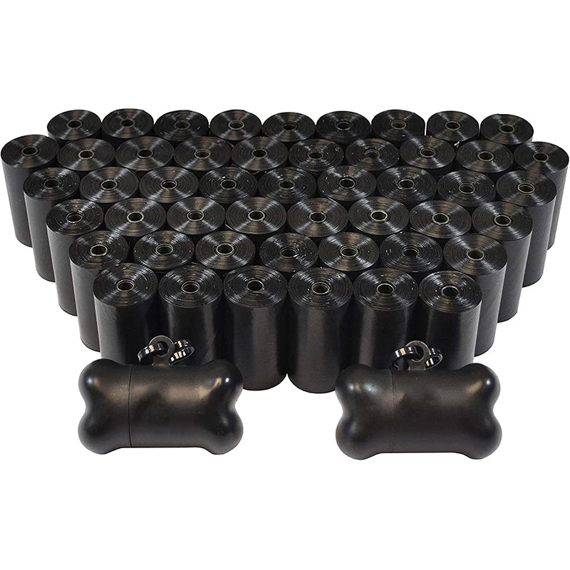 120 Rolls Dog Poop Bag Outdoor Cleaning Poop Bag Outdoor Clean Pets Supplies for Dog 15Bags/Roll Refill Garbage Bag Pet Supplies