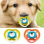 Pet Dog Silicone Pacifier Cat Dog Pacifier Chew Toy Cartoon Pet Puppy Molar Teeth Cleaning Cat Dog Chew Toy Food Grade Puppy