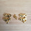 Pigeon Cage Spring Lock Yellow Lock Ox Horn Hook Lock Hardware Spring Lock Spring Pin Pigeon Cage Nest Box Accessories