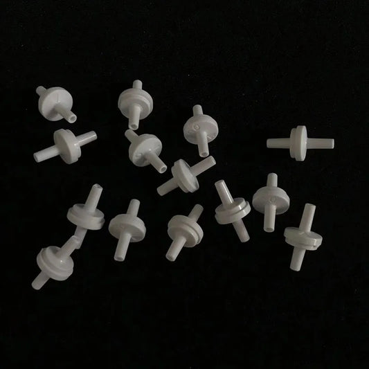 5pcs White Fish Aquarium Air Pump Check Valve 5 X One Way Non-Return Check Valve Aquarium Co2 System Air Pump