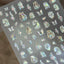1pcs Cute Cat Claw 3D Jelly Relief Nail Stickers 3D Adhesive Stickers For Nails DIY Japanese Kawaii Slider Nail Art Decorations