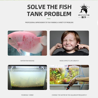Thin External Hang On waterfall filter aquarium silent filter pump 220~240V interface filter water pump Three in one oxygen pump