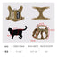 Nylon Tactical Cat Harness Chest Pectoral Collar Adjustable Suit for Puppy Animals Dog Pet Accessories Supplies Luxury