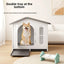 Outdoor All-season Universal Winter Warm Removable Dog House  Kennel Dog Cage