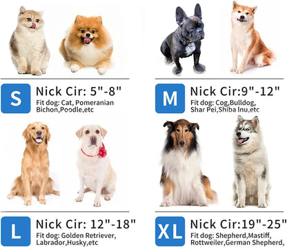 Protect Inflatable Dog Collar After Surgery Recovery Pet Collar for Small Medium Large Dogs Soft Dog Elizabeth Cone Collar