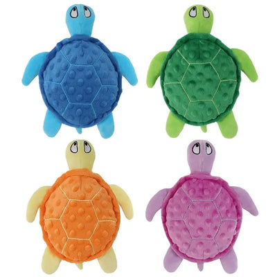 Plush Sea Turtle Dog Toy Sound Chew Pet Squeaky Toys Squeaky Dog Chewing Toy Plush Chewing Toys for  Dog Puppy Outdoor Playing