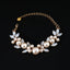 Luxury Dog Accessories for Small Medium Dogs Puppy, Blingbling Diamond Pearl Dog Cat Neckalce Adjustable Crystal Jewelry Collar