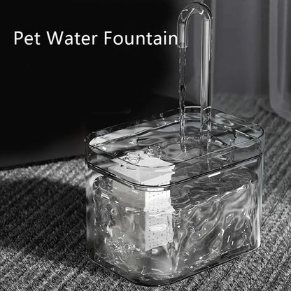 Cat Smart Drinking Fountain Automatic Circulation Large-capacity Water Tank Multiple Filtration Systems Safe And Hygienic USB Ch