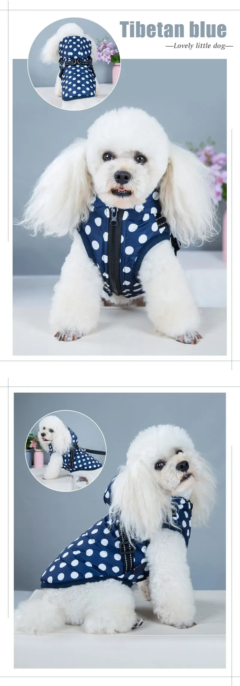 Winter Reflective Large Pet Dog Jacket With Harness Warm Clothes For Labrador Waterproof Coat Chihuahua French Bulldog Outfits