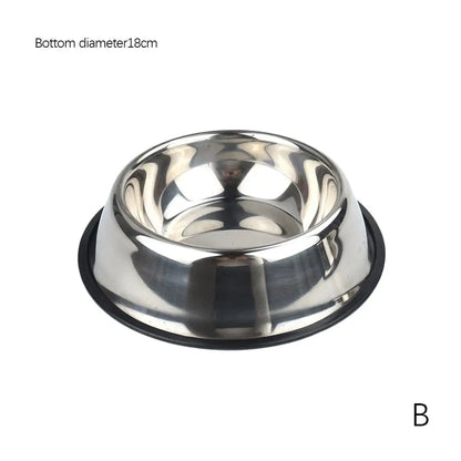 Stainless Steel Dog Bowls pink, Food and Water Non Slip Anti Skid Stackable Pet Puppy Dishes for Small, Medium and Large Dogs