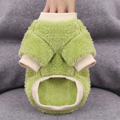 Soft Fleece Pet Dog Clothes For Small Medium Dogs Cats Warm Winter Dog Coat Jacket Puppy Cat Clothing Chihuahua Sweater Hoodies