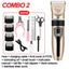 Pet Shaving Machine Dog Clipper Sets Dog Hair Grooming Barber Trimmer Set Cordless Rechargeable Pet Shaving Machine Pet Supplies