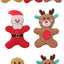 Plush Pet Christmas Dog Toys for Large Small Dogs Pet Products Dog Accessories Squeaky Chew Tooth Toy