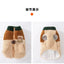 Cute winter dog clothes, warm puppy sweaters, wool grain color block traction vests, warm clothes for small and medium-sized dog