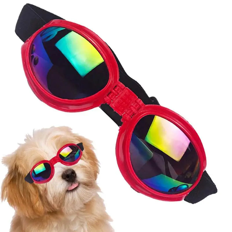 Pet Goggles Puppy Eye Protection UV Protection Dog Sunglasses With Adjustable Strap Eye Protection Goggles for Dogs Doggy Pet