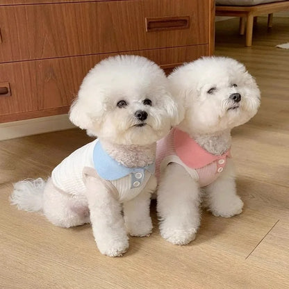 Summer Dog Polo Shirt Puppy Vest Dog Clothes for Small Dogs Cat Dog Cooling Shirt Chihuahua Yorkshire Bichon Girls Dog T-Shirt