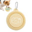 Dog Travel Folding Bowl Foldable Bowls for Cats Dogs Feeding Watering Feeding Dish Pets Drinking Cup Outdoor Puppy Water Bag