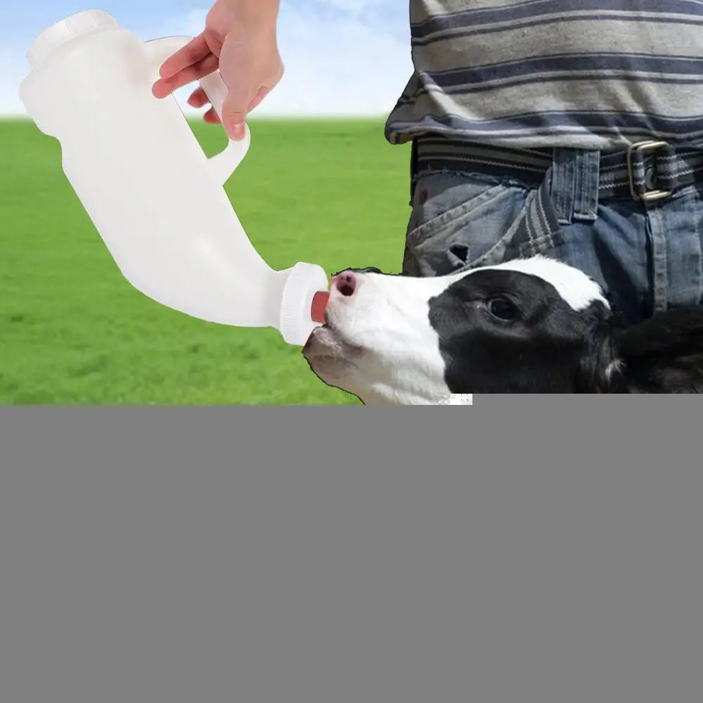 Feeder For Lambs Reusable Lamb Milk Bucket Cow Baby Bottle Ergonomic Sheep Nursing Bottle Lamb Milk Drinking Feeders Feeding