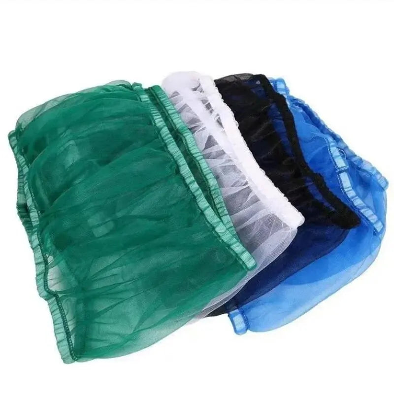 High Quality Nylon Mesh Bird Cage Cover Shell Skirt Net Easy Cleaning Seed Catcher Guard Bird Cage Accessories Parrot Bird Net