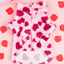 Super Soft Warm Winter Dog Jacket Hearted Print Plush Holiday Valentine's Pet Clothes Cold Weather Dog Hoodie