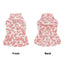 Leopard Dog Sweater Dress Fleece Puppy Dresses for Small Dogs Girl Cat Skirt Apparel Winter Warm Dog Clothes