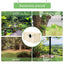 Parakeet Nest Box Wood Parrot Nesting Breeding House Nesting Boxes for Birds with Perch Stand Bird Cage Mating Box for Budgie