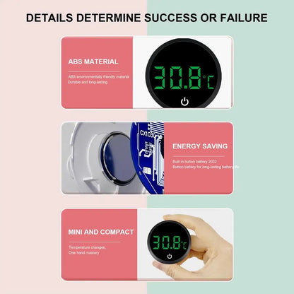 Aquarium Thermometers Accurate Digital Display Design Fish Tank Thermometers Fish Tank Accessories Portable Tank Thermometers