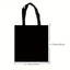 Retro Art Noble Black Cat Tote Bag, Fashionable Shoulder Bag, Daily Lightweight Shopping Bag Linen Fabric 40X40CM Handbag