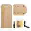 4 Pieces Wall Mounted Cat Climbing Shelves Set Wooden Platform Corner of Wall with Cat Small Jumping Platform Kitty Playing