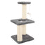 Cat Tree Climbing Frame Decorative Scratcher Kitten Accessory Adorable One-piece Floor Scratching Post Trees & Towers