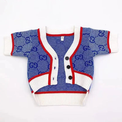 The New Dog Sweater  Pet Clothes Parent-child Wear Autumn and Winter Leisure Seven Sizes
