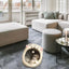 Cat Bed Warm Pet House Kitten Cave Cushion Cat House Round Cat Cushion Cat House 2 In 1 Warm Cats Basket Pet Sleep Bag