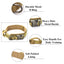 Heavy Duty Tactical Dog Collars with Handle Military K9 Collar with Patch Outdoor Training and Walking for Medium and Large Dogs