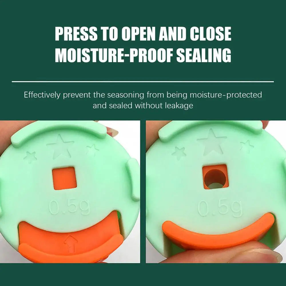 Aquarium Feeder Fish Food Feeding Bottle Quantitative Pond Feeder 0.5g Precise Measuring Refillable Feeding Bottle Manual Fish