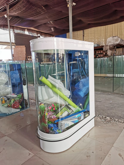 Customized Marine Large 200 Gallon Fish Aquarium, Factory Direct Sale Indoor Large Acrylic Fish Tank