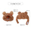 Pet Halloween Dog Costume Cute Bear Headdress Dog Costumes for Small Dogs Cosplay Beer Hat Pet Supplies