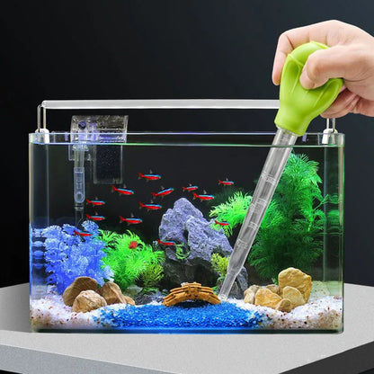 29/45/54cm Aquarium FishTank Clean Tool Pipette Fish Tank Siphon Pump Water Changer Aquarium Accessories with Extension Tube