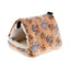 1PCS Coral Fleece Dot Printing Small Foam Pet House Hanging Hamster Bed For Small Animals Squirrel Parrot Cotton Nest